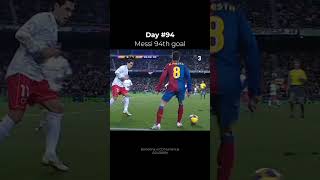 Day 94  Messi 94th goal  Barcelona vs CD Numancia 1242009 [upl. by Inek]