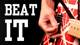 Tutorial Beat It Guitar Solo by Eddie Van Halen [upl. by Anniala]