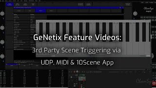 GeNetix Feature Videos 3rd Party Scene Trigger Integrations [upl. by Horodko558]