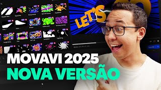 ÓTIMO EDITOR DE VÍDEOS para INICIANTES  Movavi Video Editor 2025 [upl. by Gnirol583]