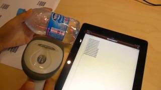 How to make your barcode scanner wireless Best barcode scanner working with ipad [upl. by Gertrude707]