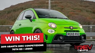 WIN THIS 2019 ABARTH 595C COMPETIZIONE 70TH ED  £1000 [upl. by Eneleahcim]