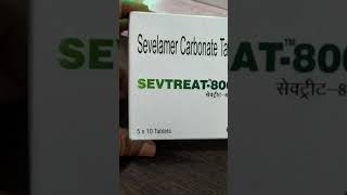 Sevelamer 800 mg tablet Sevtreat800 [upl. by Nyloc]