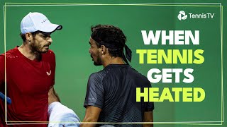 When Tennis Gets HEATED 🔥 [upl. by Feingold]