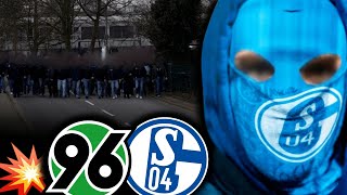 SchalkeUltras behaupten dass sich Hannover nicht stellt [upl. by Inez]