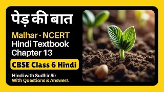 Ped ki Baat  Class 6 Hindi Malhar  Chapter 13  With Answers kvs nvs cbseclass6 ncertmalhar [upl. by Erodaeht]