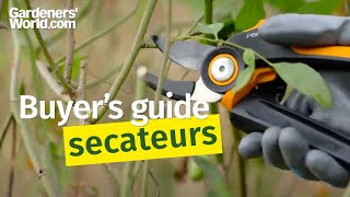 Secateurs  Buyers Guide [upl. by Fredia670]