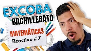 Guía Excoba Contestada Reactivo 07 🎓 Curso examen de admisión a la Preparatoria PLFC  UAQ  UAA [upl. by Eessac]