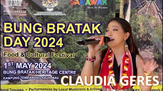 CLAUDIA GERES Special guest artiste for Bung Bratak Day 2024 [upl. by Hannis191]