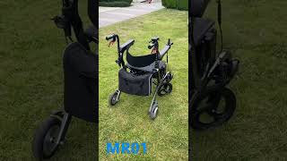 video electric rollator wheelchair electricwheelchair [upl. by Tnomad]