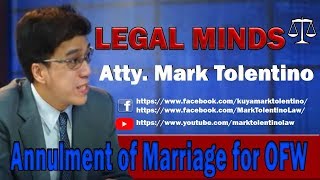 LM Annulment of Marriage for OFW [upl. by Aziul263]