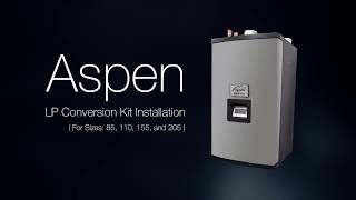 Aspen LP Conversion Kit Installation For Sizes 85 110 155 and 205 by US Boiler Company [upl. by Nomael607]