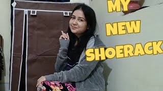 shoe rack installation  How to assemble shoe rack [upl. by Nnarual805]