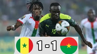 Senegal vs Burkina Faso 11 Highlights  Africa Cup 2024 eFootball Game Play [upl. by Eirbua]