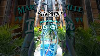 Eating at every restaurant on Margaritaville at Sea Islander  Inaugural Cruise [upl. by Darryl]