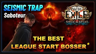 PoE 317 League Starter  Seismic Exsanguinate Trapper  Budget Boss Killer [upl. by Poler]