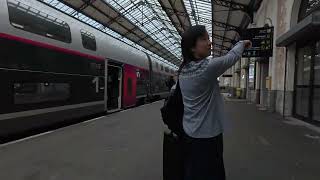 Spain 2024 Train Journey from Bordeaux to Donostia  San Sebastian [upl. by Elbart564]