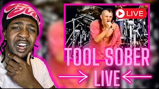 FIRST TIME WATCHING Tool  Sober Live REACTION 🔥 [upl. by Laeahcim625]