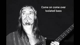 Come on come over  isolated bass only Jaco Pastorius [upl. by Caroline]