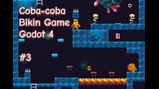 Aku Belajar Bikin Game Platformer 2D dengan Godot 4  Part 3 [upl. by Lihp]