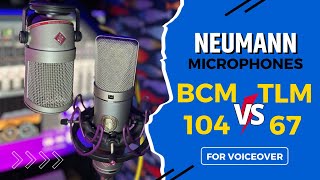 Neumann BCM104 vs TLM67 [upl. by Aniez]