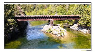 Hiking in Kitimat BC Canada Hirsch Creek Trail [upl. by Heisser]