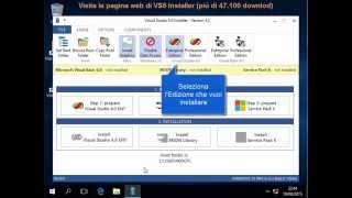 Visual Studio 60 Installer Wizard v65 per Windows 11 10 8x Seven Vista XP 2000  italiano [upl. by Meekah]