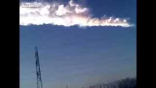 RUSSIAN METEORITE  EXPLOSION CAUGHT ON FILM  VOLUME WARNING [upl. by Theodoric370]