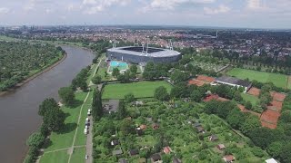 Weserstadion bekommt Hochwasserschutz [upl. by Lietman]