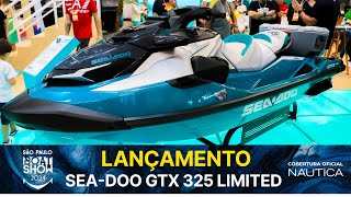 Lançamento SeaDoo GTX 325 Limited  São Paulo Boat Show 2024  NÁUTICA [upl. by Rodolphe]