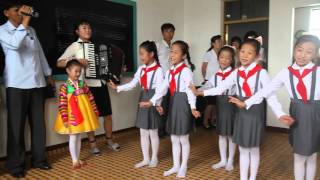 Boy Wonder Singing and Drumming in North Korea [upl. by Ijat221]