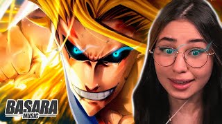 Simbolo da Paz  All Might Boku no Hero  Basara mahnimes REACT [upl. by Broderic]