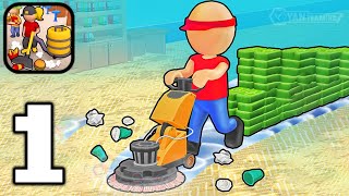 Clean It Cleaning Games  Gameplay Walkthrough Part 1 Tutorial Restaurant Cleaning AndroidiOS [upl. by Okkin491]