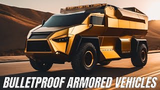 Prepare to Be Amazed Top 10 Luxurious ARMORED Vehicles Revealed [upl. by Nithsa]