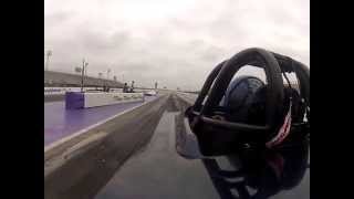 Travis Salter testing Super Gas roadster 04132014 at Royal Purple Raceway [upl. by Alleusnoc]