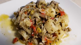 GUINEOS EN ESCABECHE CON MOLLEJAS DE POLLO [upl. by Yesrod]