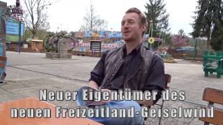 Im Gespräch mit  Matthias Mölter Eigentümer des neuen FreizeitLand Geiselwind [upl. by Eellek]