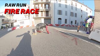 Freeride run at Fire Race 23  Italian DH skateboard race [upl. by Humberto]