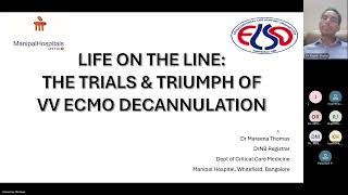 Case Discussion quotLife on the line The Trials amp Triumph of VV ECMO Decannulationquot [upl. by Alekahs]