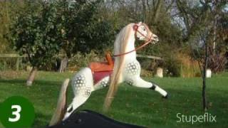 NEWRocking Horse Restoration by httpwwwrockinghorsecouk [upl. by Yentuoc211]