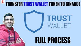 How to transfer trust wallet token TWT to binance full process [upl. by Mittel]