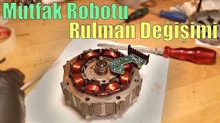 Ne Kadar Uğraştırabilirdi Mutfak Robotu Motor Rulman Değişimi Thermomix TM31 Bearings Kugellager [upl. by Francyne]