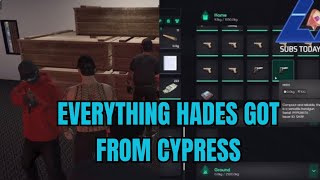 Everything Hades Got From The Cypress War… Nopixel 40  GTA RP [upl. by Fifi]