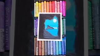 Easy oil pastel drawing for beginners step by step tutorial oilpastel oilcolours shortsfeed [upl. by Nael]