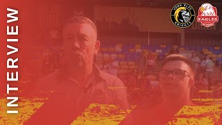 INTERVIEW  Mark Aston  PostMatch 1895 Cup Semi Final [upl. by Arev]