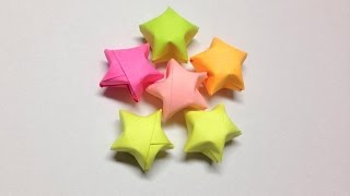 How to make a paper star  Easy origami stars for beginners making  DIYPaper Crafts [upl. by Krute401]