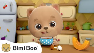 Soup Song for Kids and Preschool Toddlers  Bimi Boo [upl. by Salene]