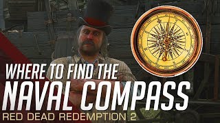 Red Dead Redemption 2  Where To Find The Naval Compass Camp Item Request  Pearson [upl. by Criswell]