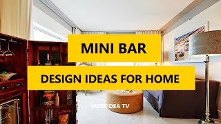 45 Awesome Mini Bar Design Ideas for Home 2017 [upl. by Nnyleitak]