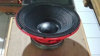 unboxing speaker rcf lf18p500 subwoofer [upl. by Marjory]